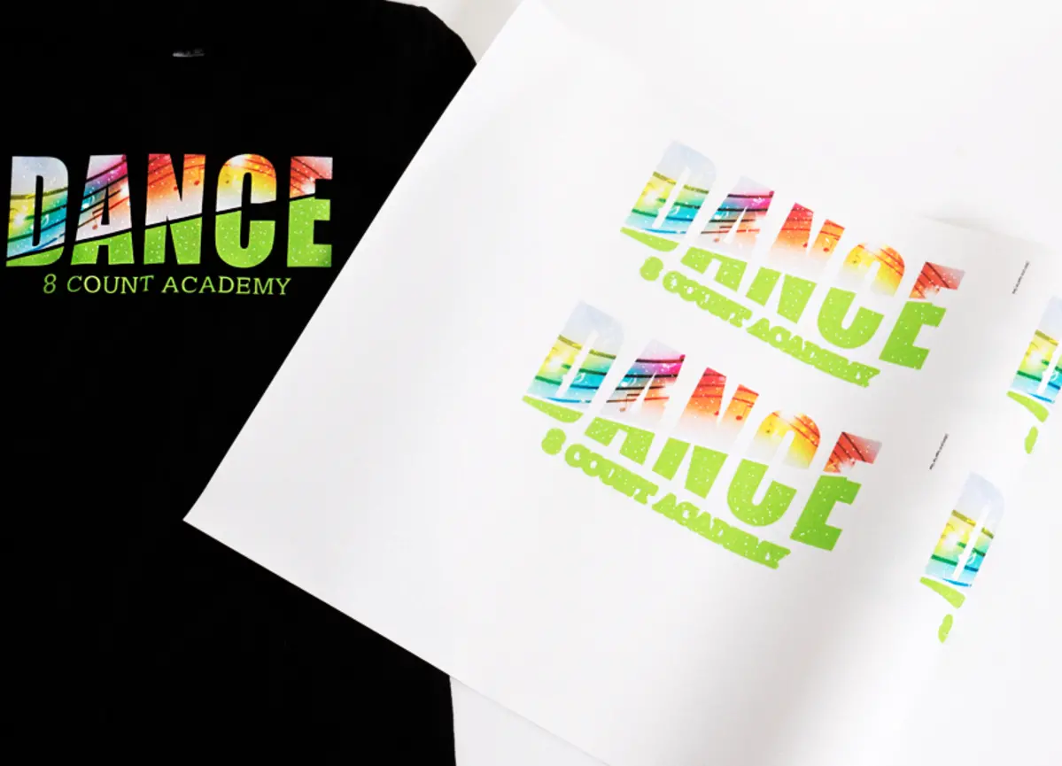 Stahls’ CAD-COLOR® Glitter Printable Heat Transfer Vinyl