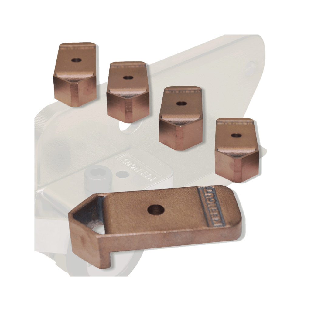 KeenCut V Groove blades No background