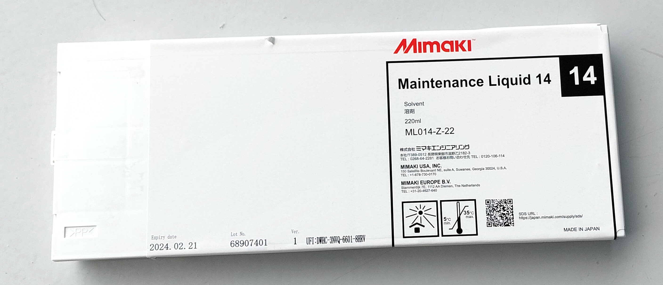 Mimaki Maintenance Liquid 14