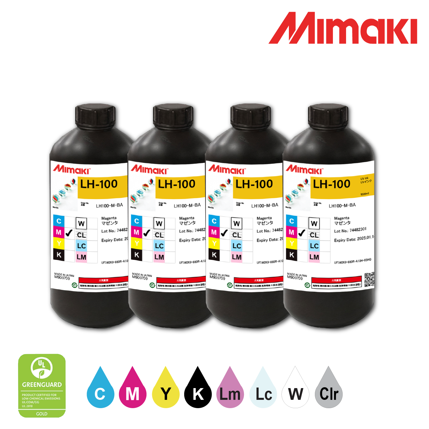 Mimaki Ink – LH-100 UV Ink