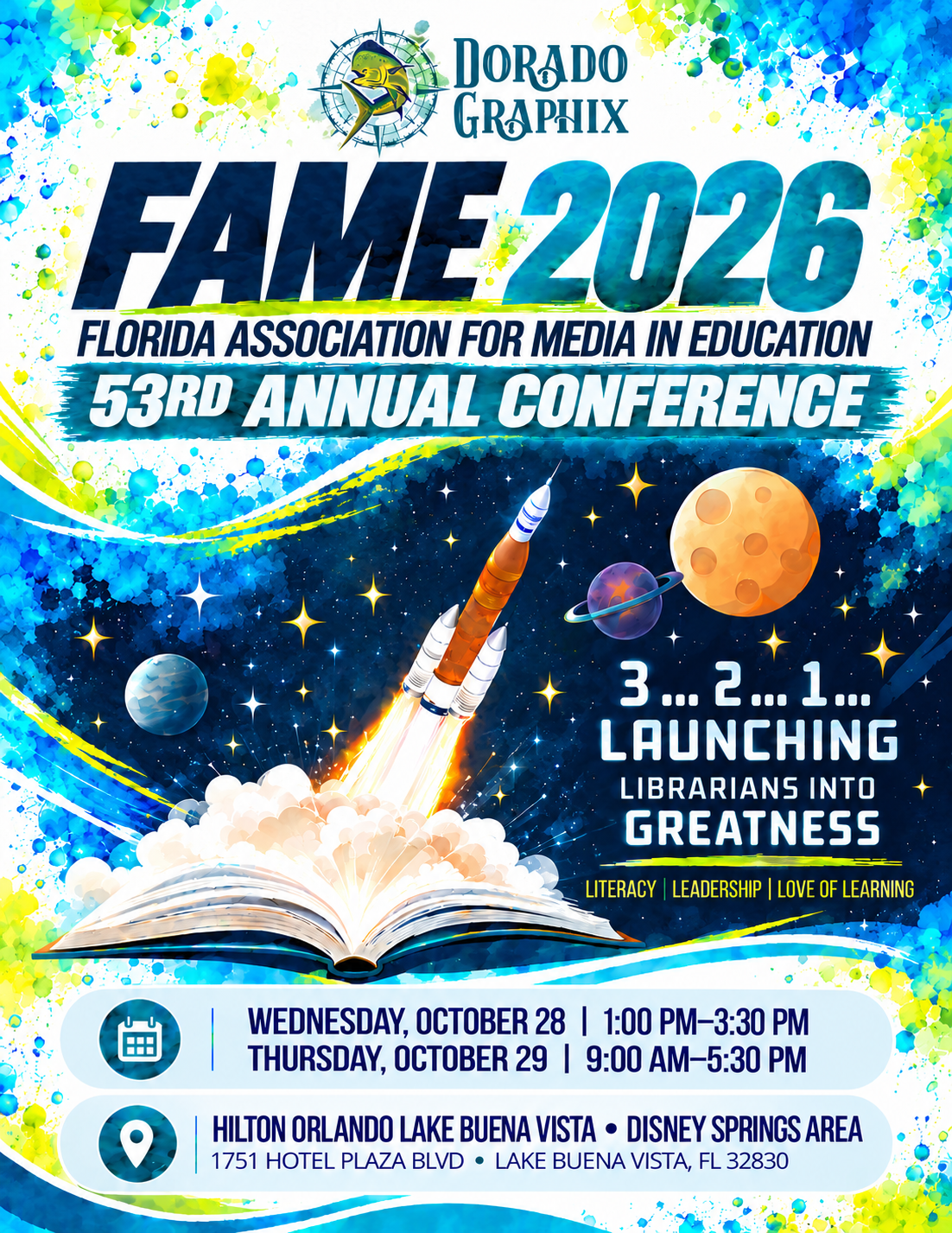 FAME 2026 Launching Librarians 8.5 x 11